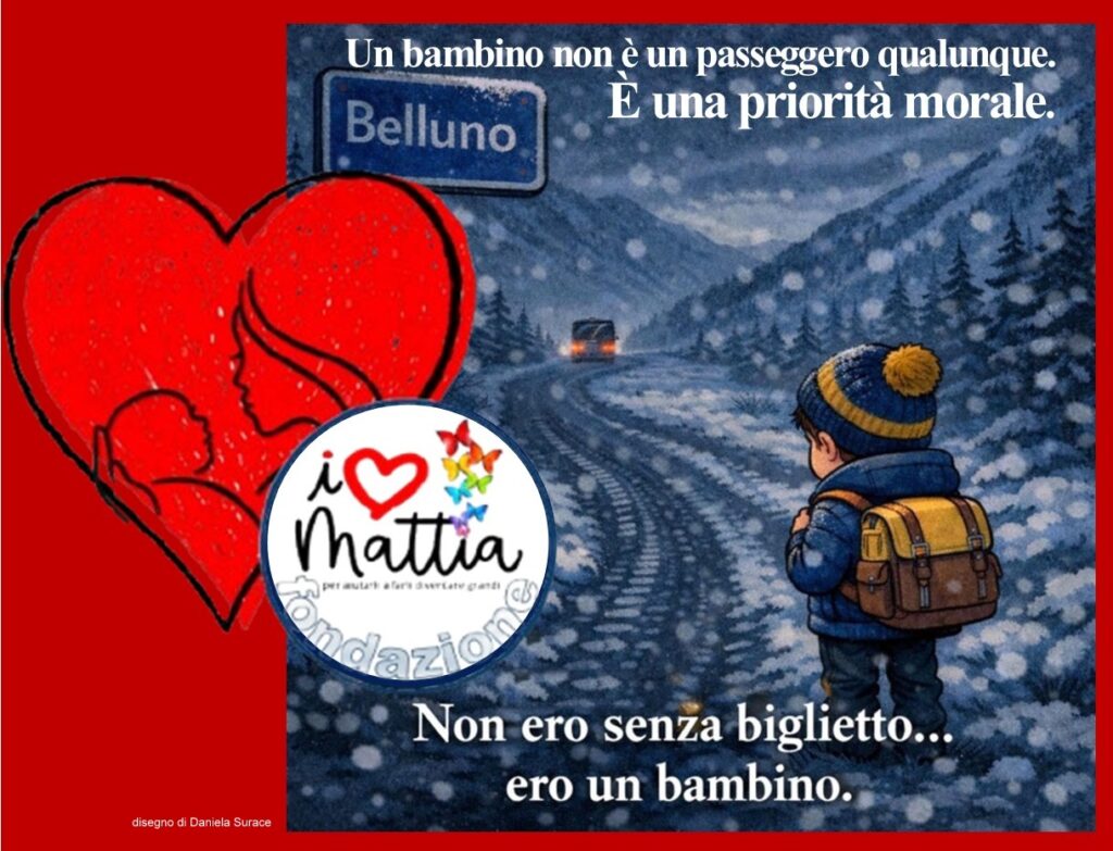 FONDAZIONE MATTIA – Analisi “a freddo” dopo che un bambino è stato lasciato a piedi nella neve dall’autista