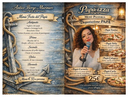 AL BORGO MARINARO – Festa del Papà: gusto, tradizione e sapori di mare… a Brolo