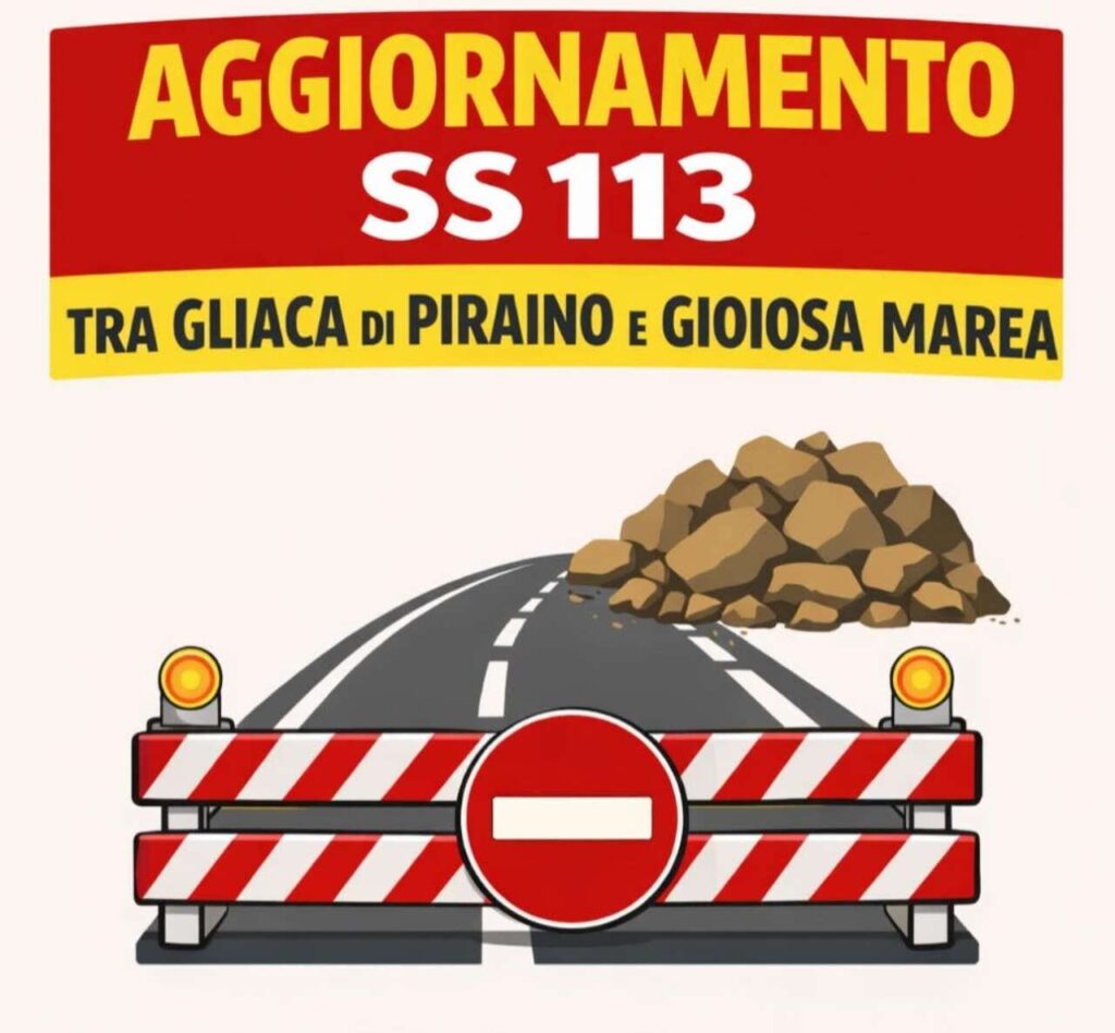 PIRANO\GIOIOSA MAREA – Frana sulla SS 113: possibile riapertura a una corsia già dalla prossima settimana