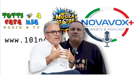INIZIATIVE EDITORIALI – Dal divano di casa a Sanremo: nasce la Web TV “Novavox – Tutti a Casa Mia”
