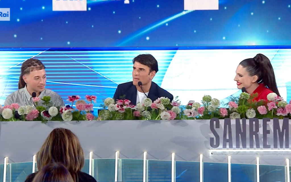 SANREMO 2026 – Conferenza stampa finale con il vincitore Sal Da Vinci, Sayf, Fulminacci e Brancale, vincitori dei Premi della Critica Mia Martini e Lucio Dalla