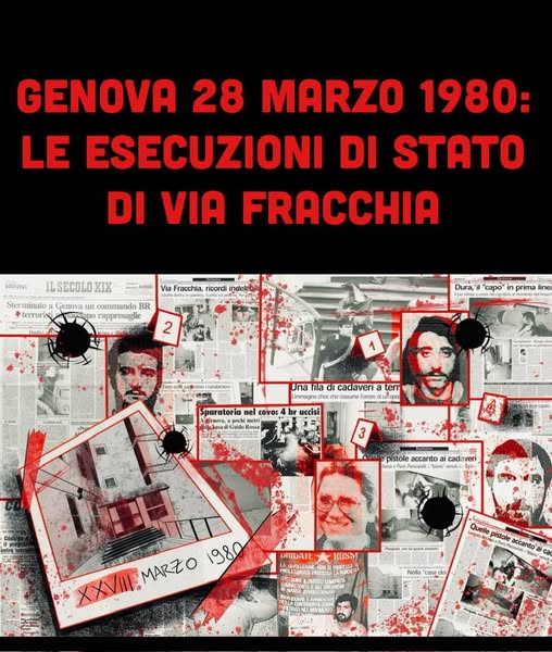 CONTROSTORIA – Via Fracchia, 28 marzo 1980: tra verità ufficiale e zone d’ombra di una guerra mai dichiarata