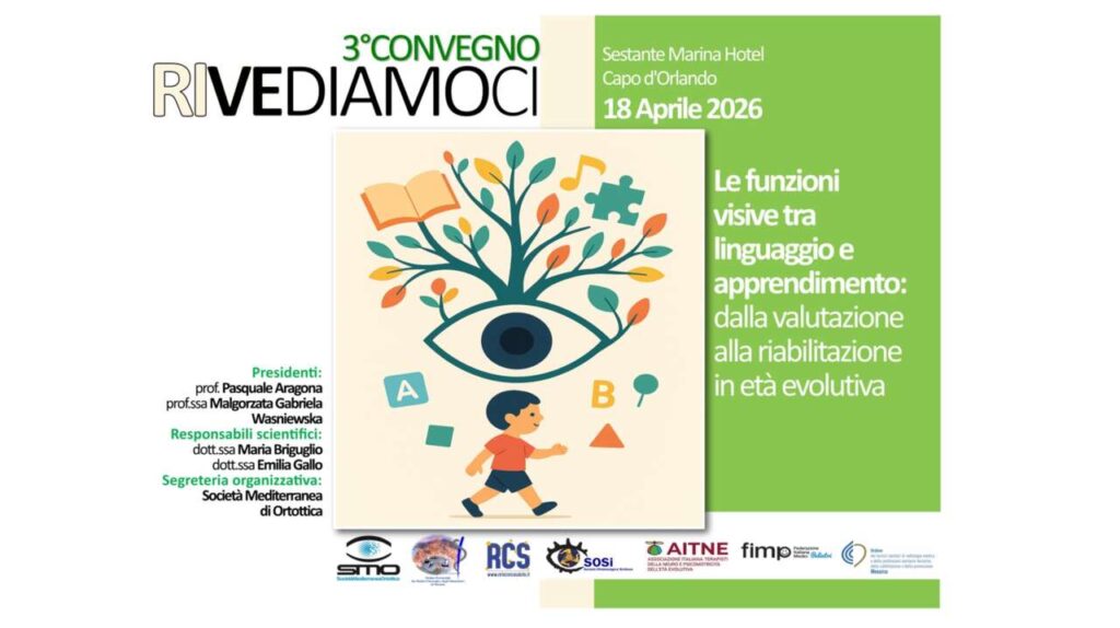 RIVEDIAMOCI – A Capo d’Orlando il focus sulle funzioni visive nell’età evolutiva: specialisti a confronto tra diagnosi, apprendimento e riabilitazione