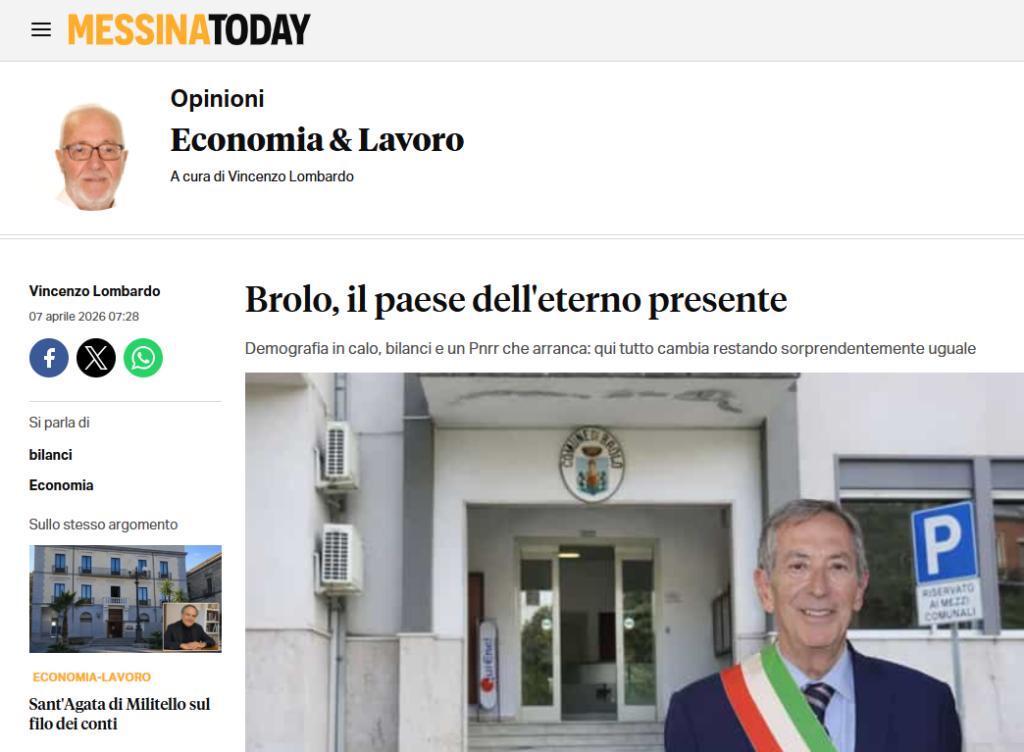 BROLO – Per Messina Today: il paese dall’eterno presente