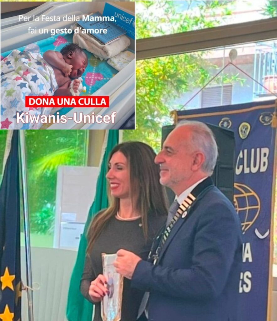 FESTA DELLA MAMMA – Il Kiwanis Club Capo d’Orlando, nella giornata simbolicamente a loro dedicata, dona una culla termica
