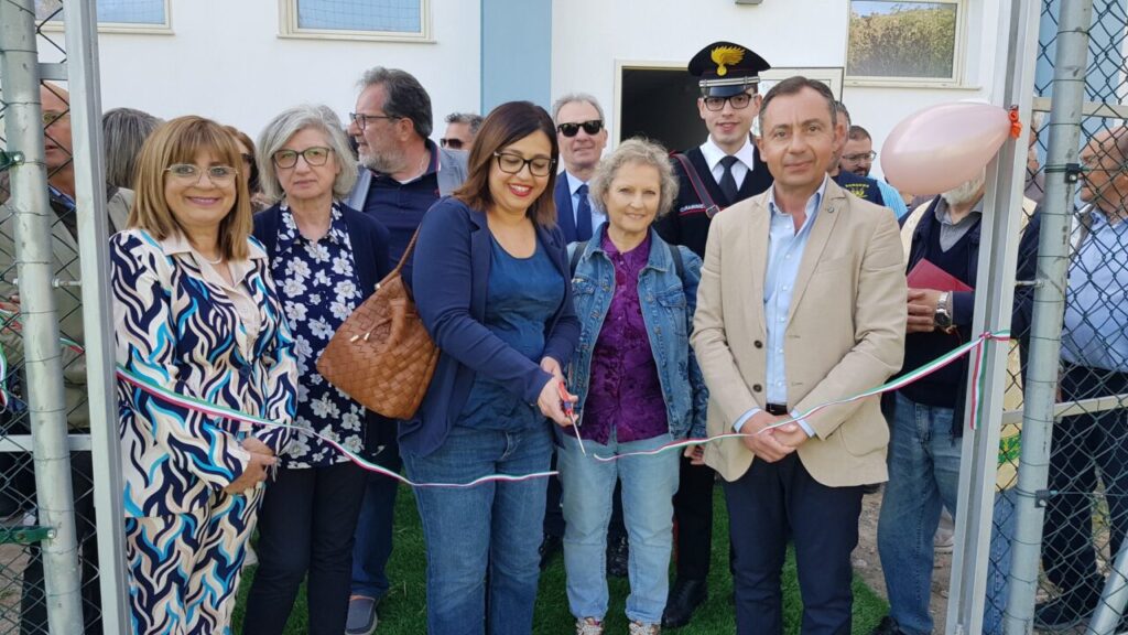 GIOIOSA MAREA – Inaugurato a San Giorgio il campetto della scuola secondaria di primo grado
