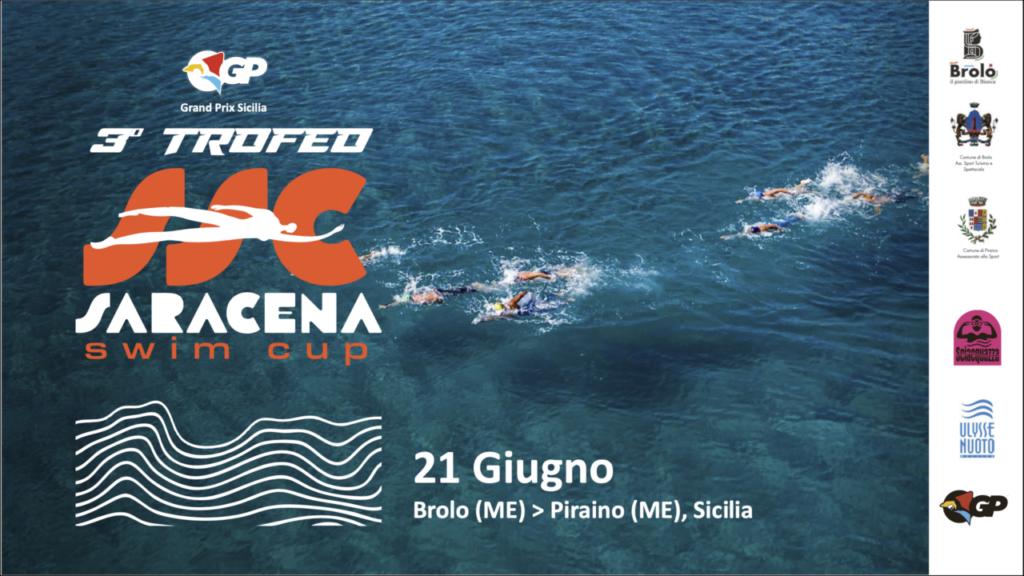 NUOTO IN MARE – Il 21 giugno a Brolo la terza edizione della Saracena Swim Cup. Aperte le iscrizioni