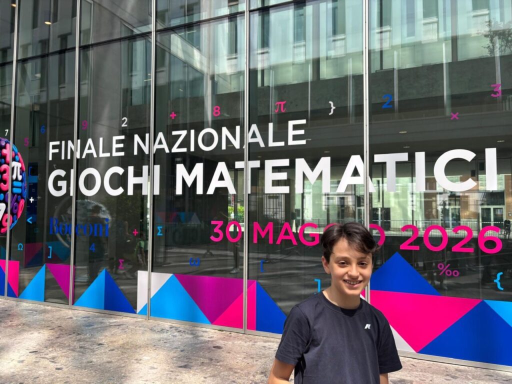 ENRICO MAMI’ – Alla finale dei Giochi Matematici della Bocconi: Brolo porta la matematica a Milano