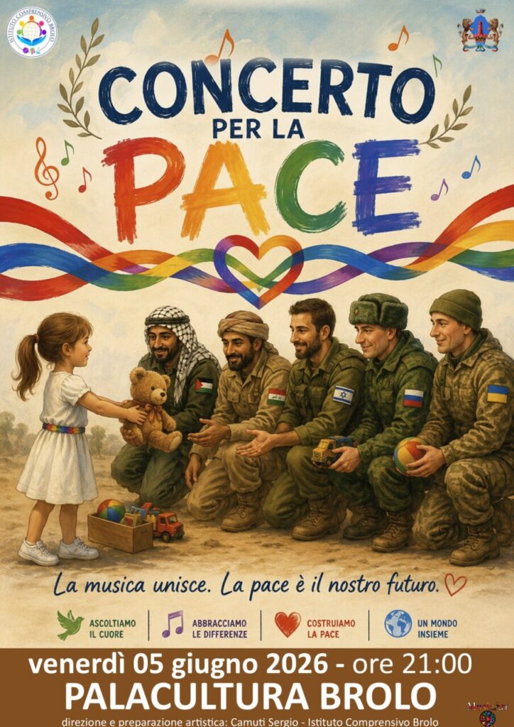 CONCERTO PER LA PACE – A Brolo, Musica, emozioni e un forte messaggio educativo