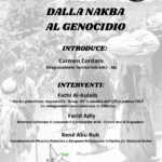 ARCI ME – “Dalla Nakba al genocidio” incontro di approfondimento sul conflitto israelo-palestinese