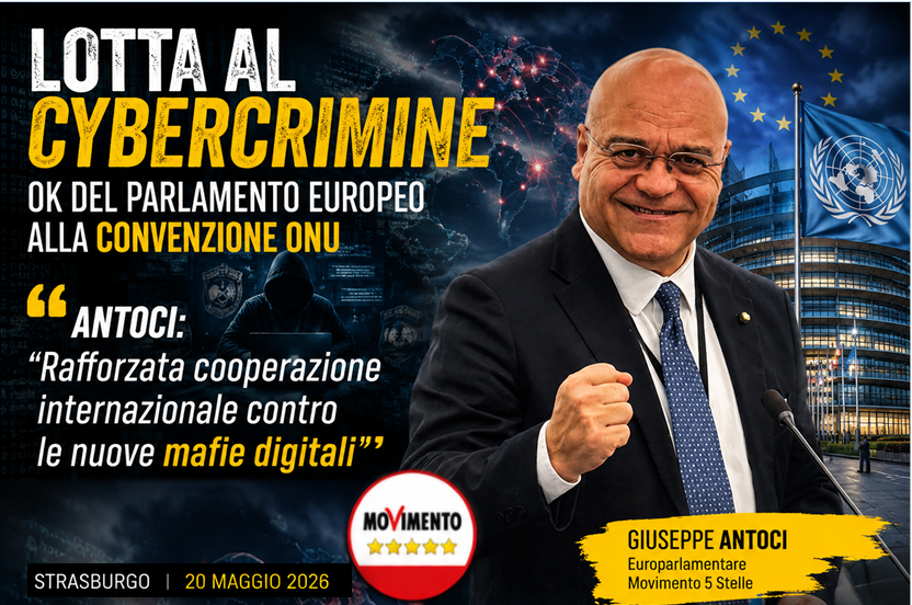 LOTTA AL CYBERCRIMINE – Antoci: “Rafforzata cooperazione internazionale contro le nuove mafie digitali”