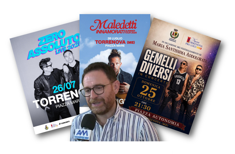 VIVERE L’ESTATE DA PROTAGONISTA – A Torrenova: Nigiotti, Zero Assoluto e Gemelli Diversi completano un cartellone da record