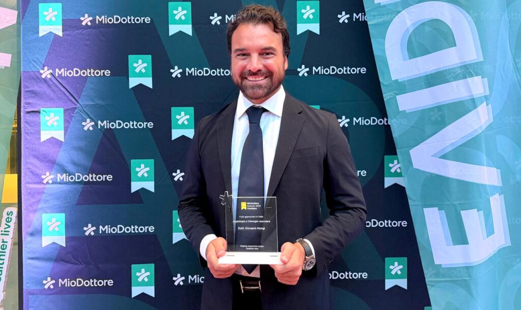 MEDICI – Il siciliano Giovanni Alongi vince per la quinta volta il “MioDottore Awards” come miglior angiologo d’Italia