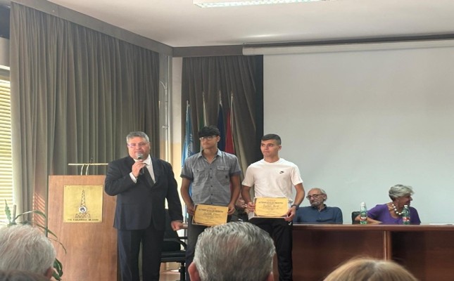 MILAZZO – Il Majorana celebra le sue eccellenze: premiati i campioni dello sport Gaetano Munafò e Gabriele Nania