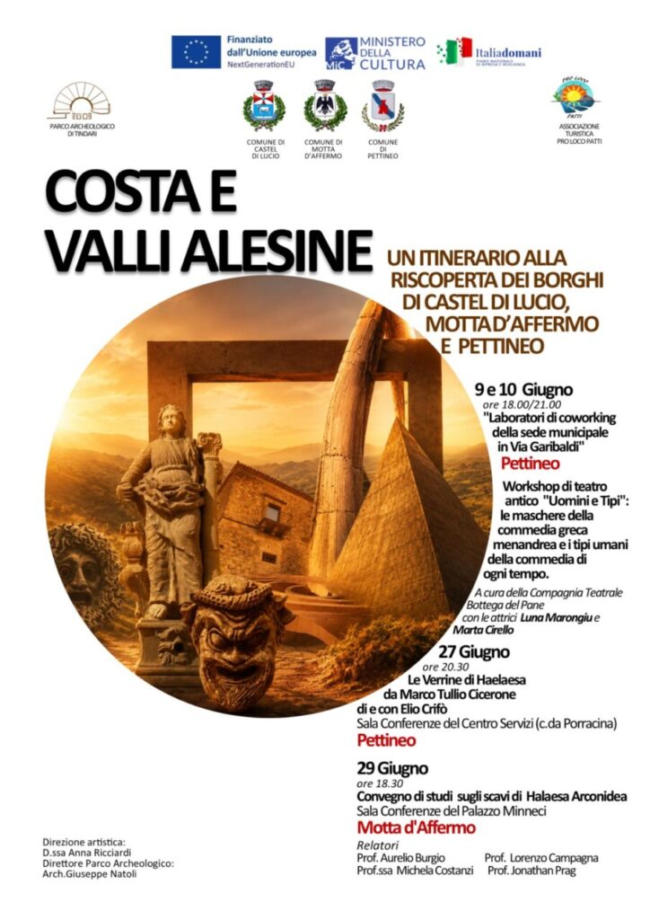 INIZIATIVE – Parco Archeologico di Tindari e Comuni dell’Halaesa insieme per valorizzare la cultura