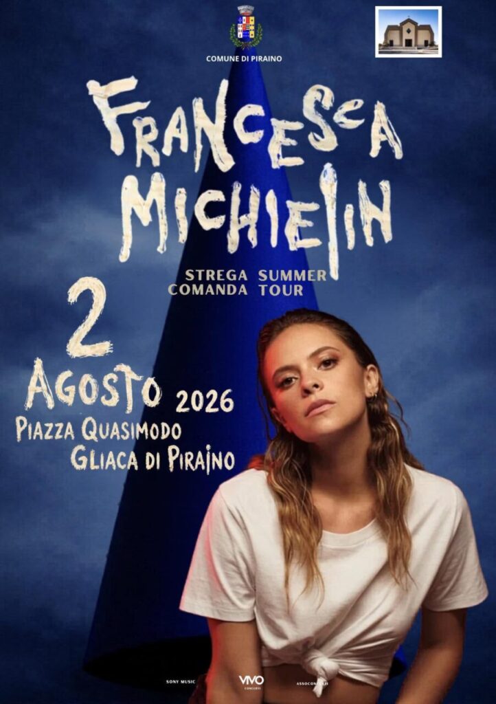 GLIACA DI PIRAINO – Domenica 2 agosto arriva Francesca Michielin ed intanto cresce l’attesa per il Summer White Party