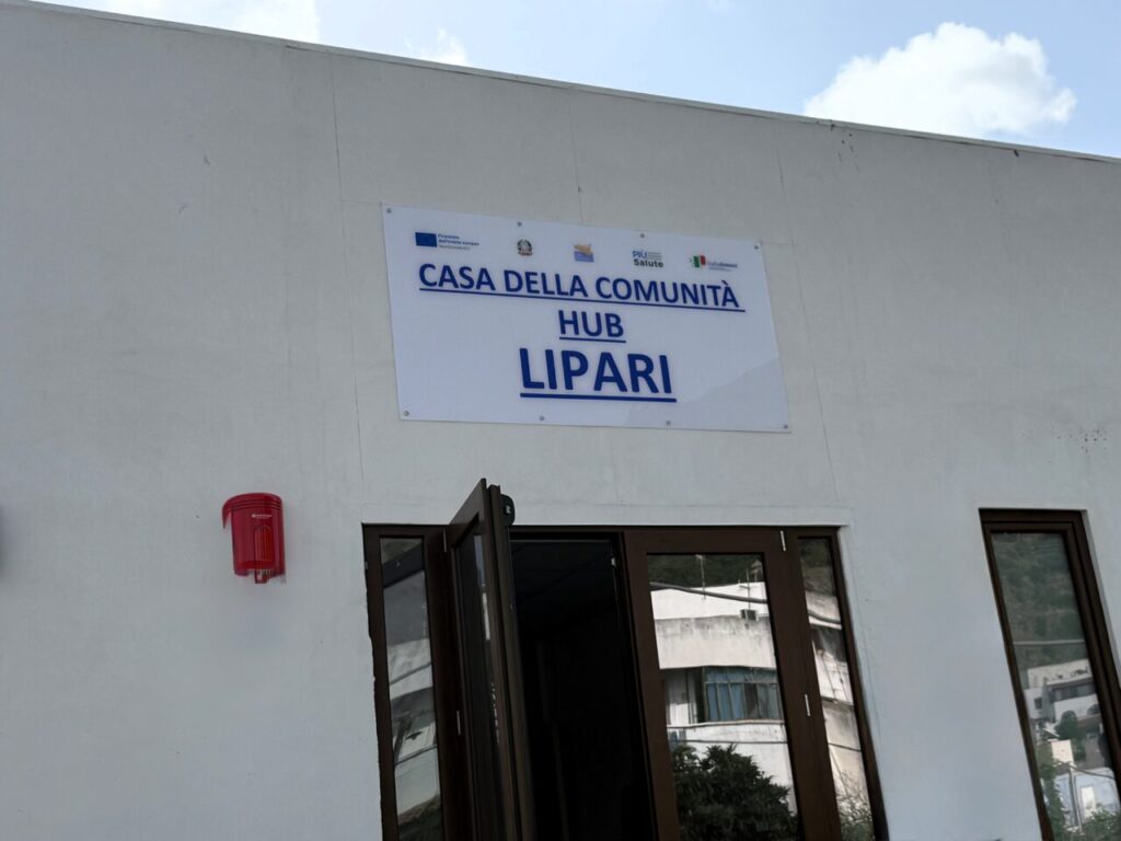 SANITÀ – Inaugurata la Casa della Comunità Hub di Lipari