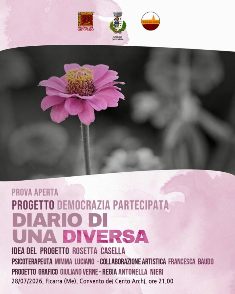 DIARIO DI UNA DIVERSA – A Ficarra una prova aperta per conoscere in profondità Alda Merini