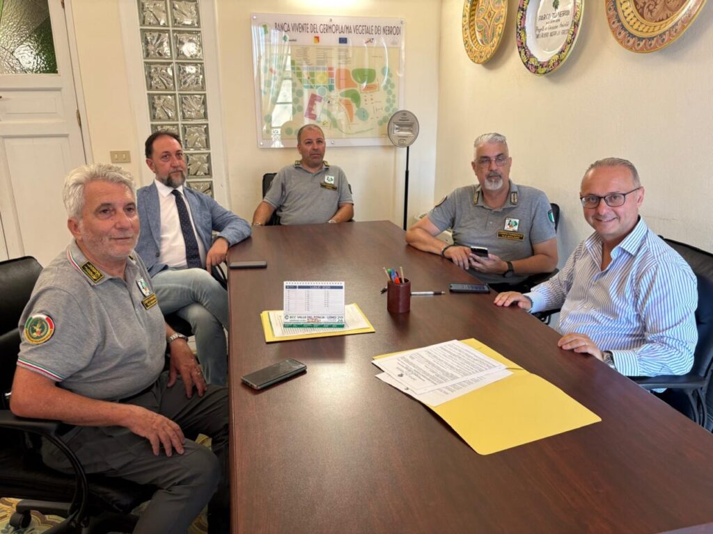 AMBIENTE E TERRITORIO – Sottoscritto accordo tra Corpo Forestale Volontario Siciliano e Parco dei Nebrodi