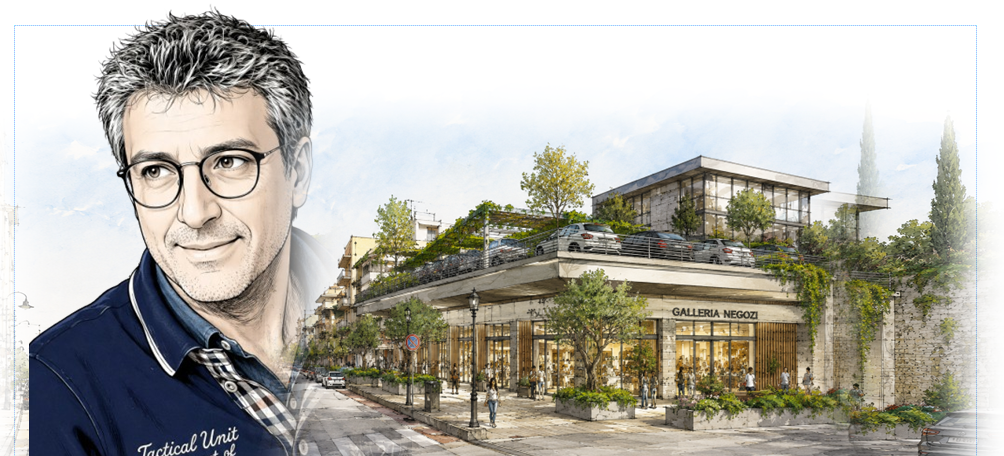 PATTI – Lucio Melita torna a chiedere una visione: «I distributori nel cuore della città bloccano ogni possibilità di futuro»