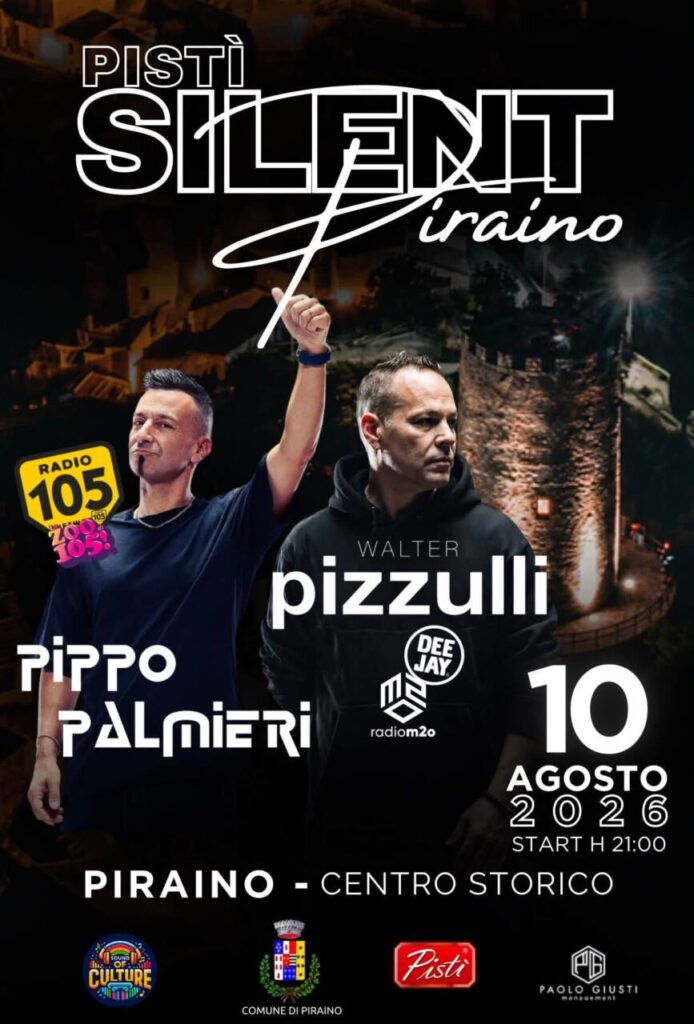 SILENT PIRAINO 2026 – Cambia il protagonista ma non la festa