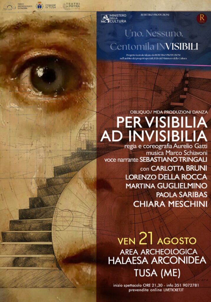 TUSA – In scena “Per visibilia ad invisibilia”, regia e coreografia di Aurelio Gatti