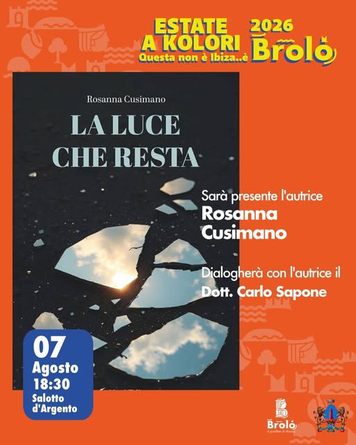 EVENTI CULTURALI – Rosanna Cusimano a Brolo
