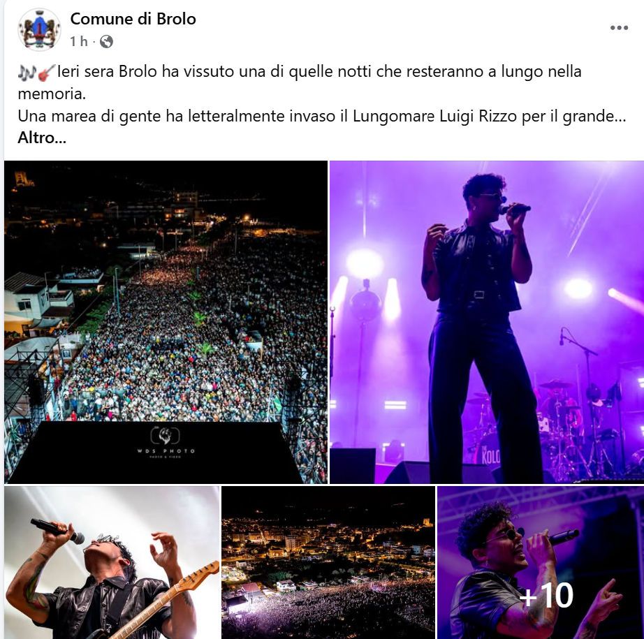 BROLO – Un lungomare travolto dall’energia dei The Kolors