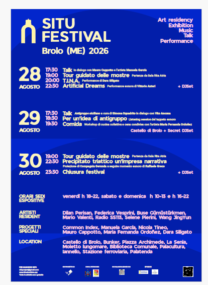 SITU FESTIVAL – Brolo diventa materia d’arte: il paese si racconta attraverso gli occhi degli artisti