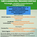 “E TU CI CASCHI?” - All’Università degli Studi di Messina un seminario sui meccanismi dell’inganno digitale