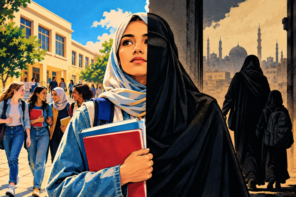 IL PUNTO – Burqa a scuola: vietare il velo integrale basta davvero a integrare?