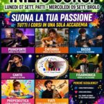 PATTI E BROLO - Sono ripartiti i corsi dell’Accademia Music Art di Sergio Camuti