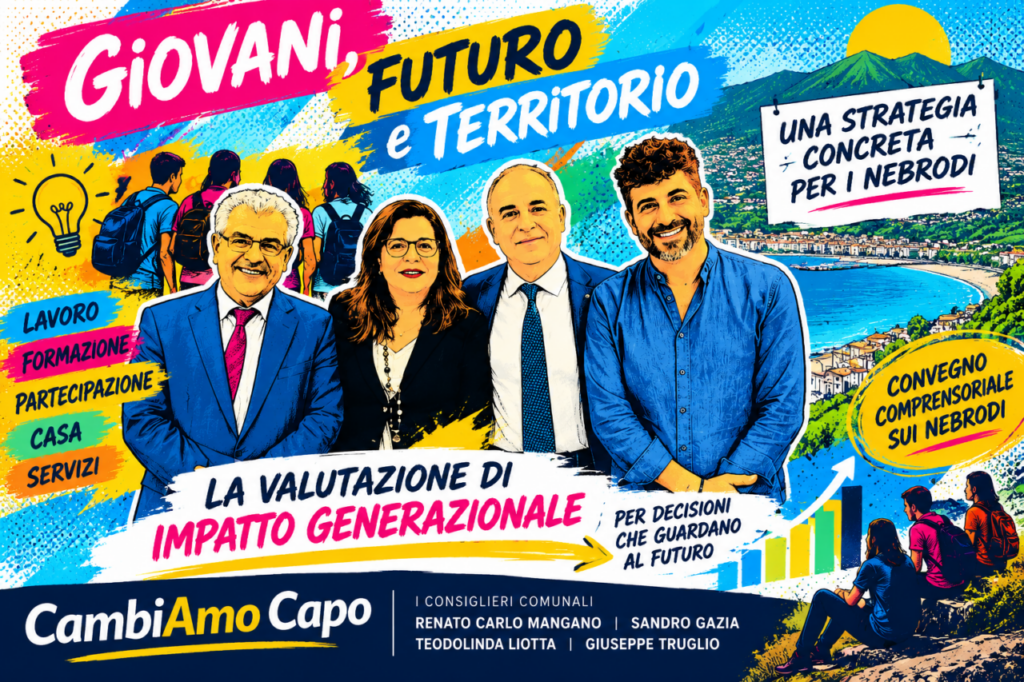 CAPO D’ORLANDO – CambiAmo Capo rilancia «I giovani entrino davvero nelle scelte del Comune»