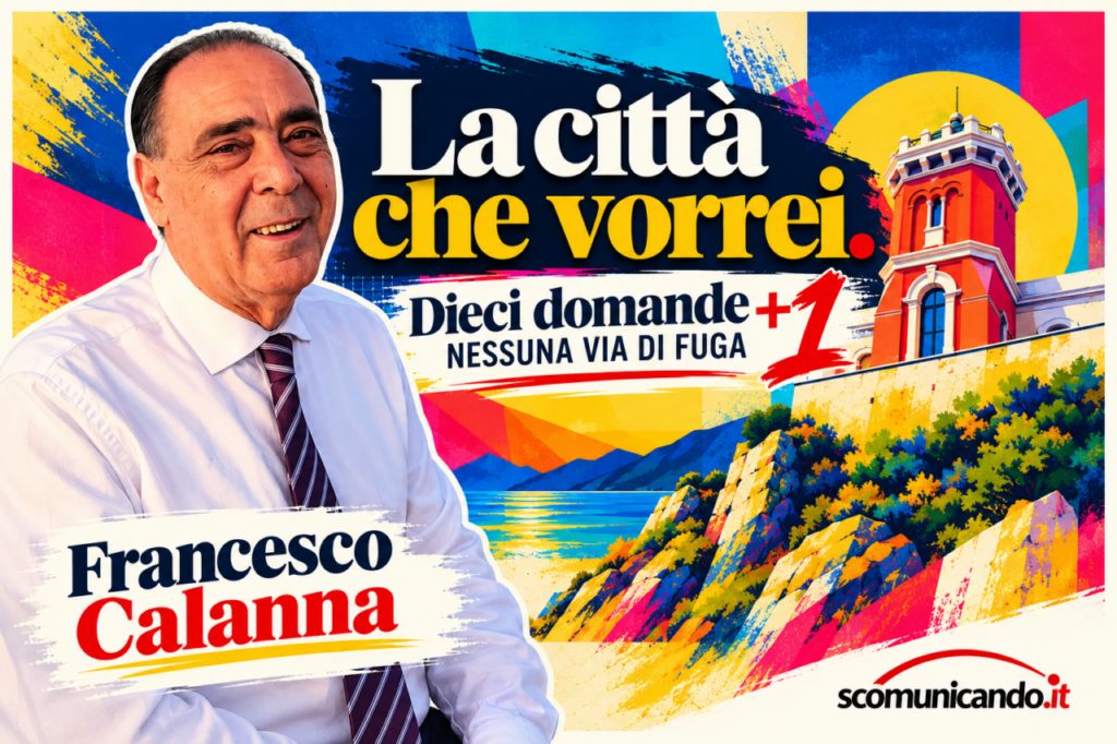 CAPO D’ORLANDO – “La città che vorrei. Dieci domande, nessuna via di fuga”. La visione di Francesco Calanna