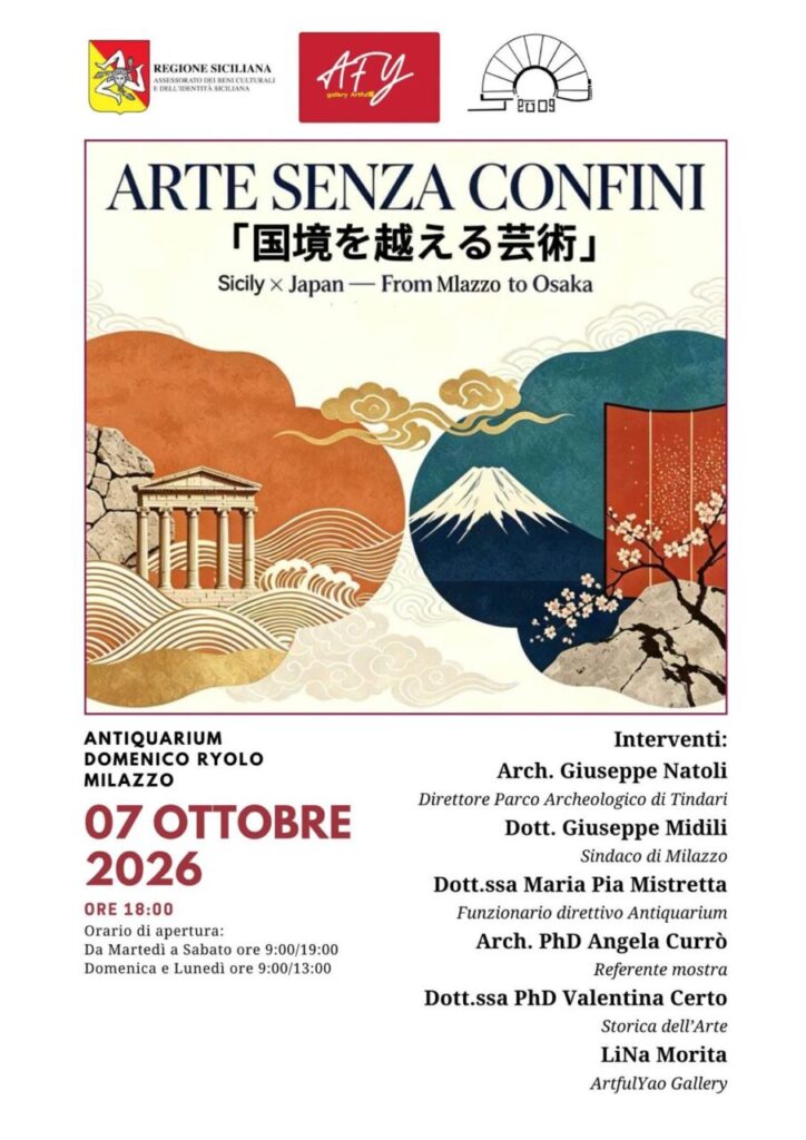 ARTE SENZA CONFINI – A Milazzo l’Oriente incontra la Sicilia nel segno del dialogo culturale