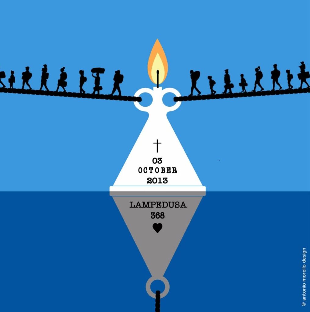LA GRAFICA CHE NON HA TEMPO – L’attualità del segno di Antonio Morello